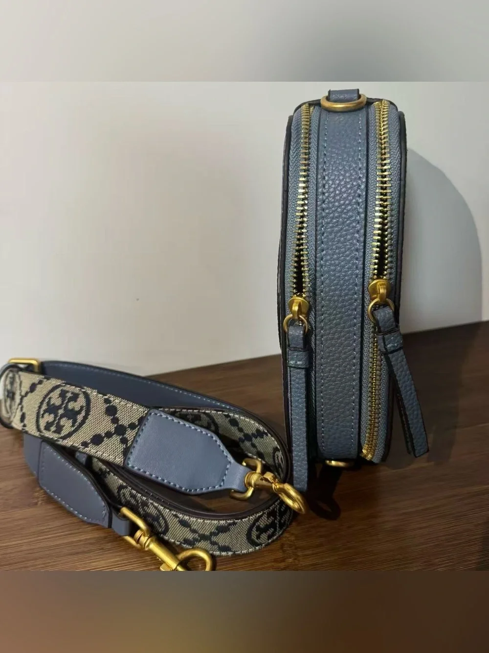 Tory Burch slate blue
